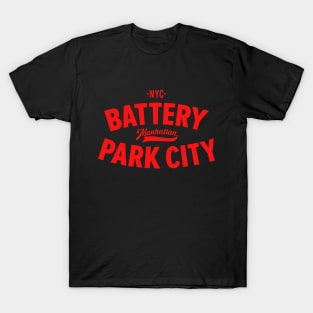 Battery Park City Manhattan: Urban Chic in New York City T-Shirt